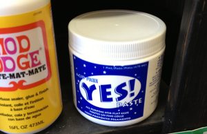 YES! paste at Hot Springs Frame & Art Supply in downtown Truth or Consequences